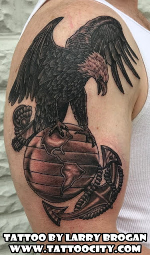 Find simple fishing tattoo ideas for your next unique tattoo in Lockport at Tattoo City by Larry Brogan