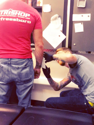 Tattoo Shop «Chrome Halo Tattoo & Body Piercing», reviews and photos, 517 W Main St, Murfreesboro, TN 37129, USA