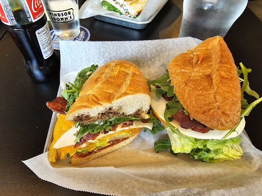 Caprese Sandwich, with bacon