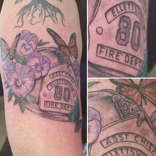 Explore horror tattoos ideas, creative tattoo ideas in Bloomington, available at Crimson Breed Tattoo Studio