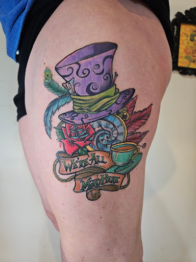 Explore phoenix tattoo idea, creative tattoo ideas in Newburgh, available at Outlaw Ink