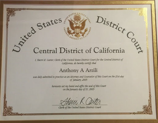 Criminal Justice Attorney «Law Offices of Anthony A. Arzili», reviews and photos