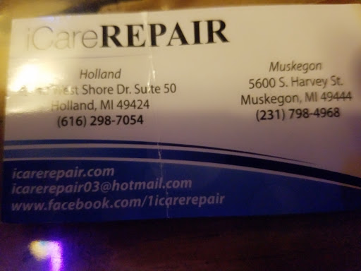 Cell Phone Store «iCare Repair», reviews and photos, 3013 W Shore Dr #50, Holland, MI 49424, USA