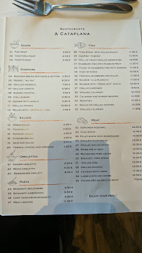 Restaurant Restaurante A Cataplana à Sao Vicente - menu / carte