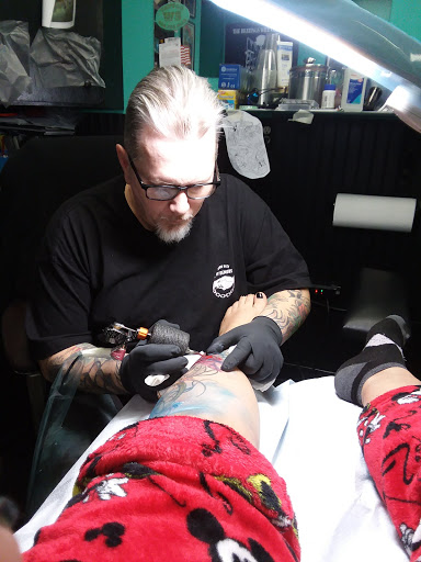 Explore mountain biking tattoo ideas, creative tattoo ideas in Lumberton, available at Wicked Skinsations