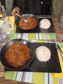 Poulet au curry du Restaurant africain Les Couleurs d'Afrique à Metz - n°2