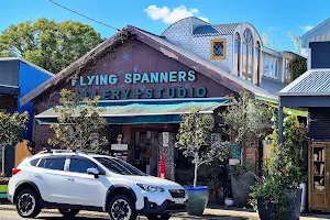 Flying Spanners Art & Coffee image