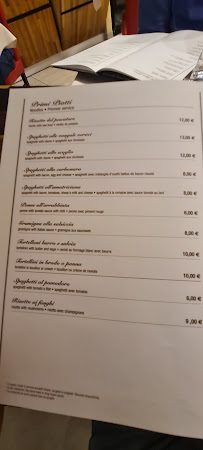 Menu / carte de Ristorante La Pentolaccia à Fiorano Modenese