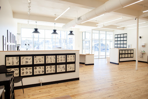 Explore rectangle tattoo ideas, creative tattoo ideas in Durham, available at Welcome Tattoo