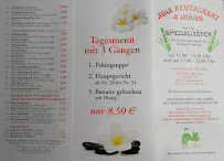 Restaurant Saigon à Giengen menu
