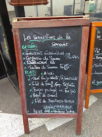 Chez David à Cagnes-sur-Mer menu