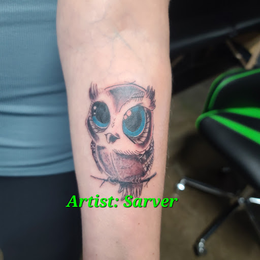Explore thigh tattoo ideas male, creative tattoo ideas in Ottawa, available at Precision Art