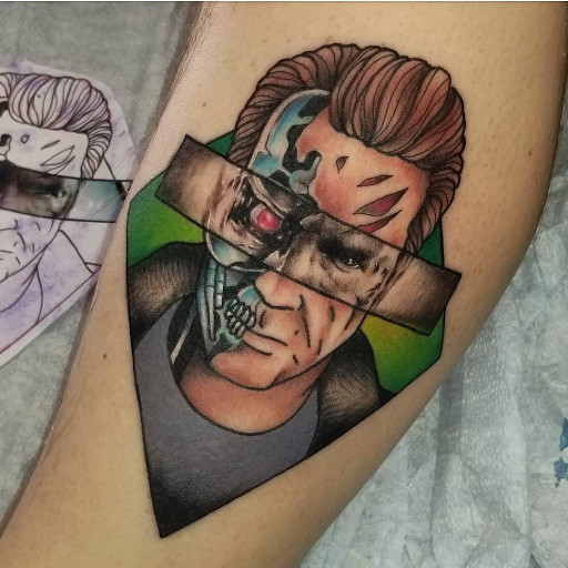 Explore majora's mask tattoo ideas, creative tattoo ideas in Hazard, available at Lost Gypsy Tattoo