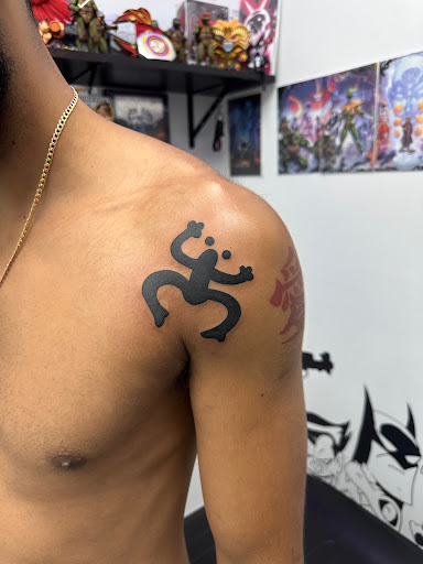 Explore tattoo ideas for a son's name, creative tattoo ideas in Orlando, available at DPhantom Tattoos