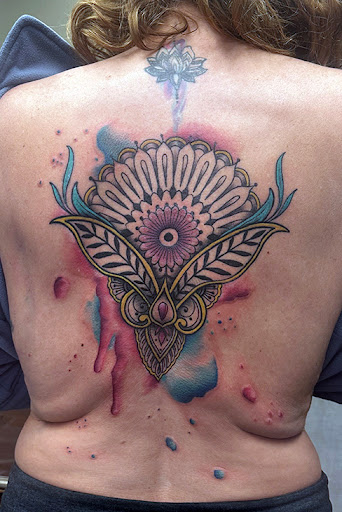 Explore namaste tattoo ideas, creative tattoo ideas in Mesa, available at Club Tattoo