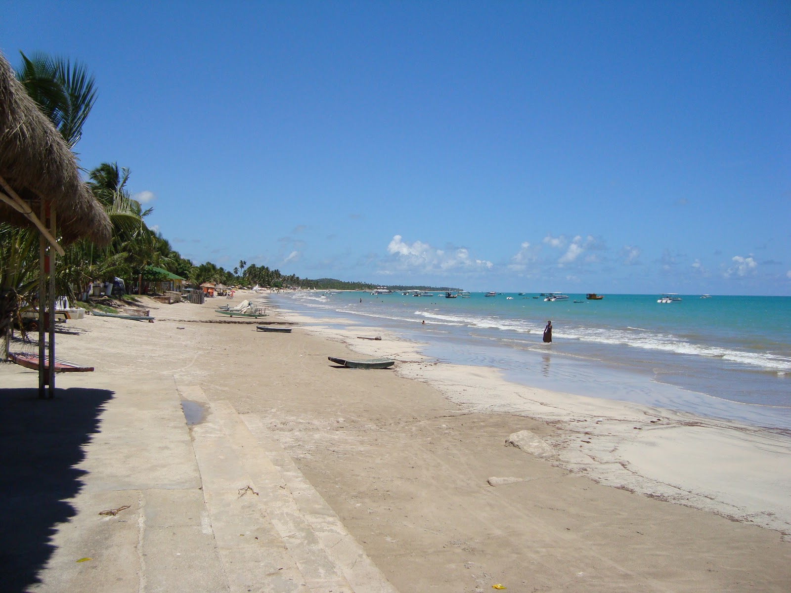 Fotografija Praia de Maragogi z svetel pesek površino
