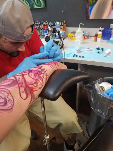 Explore halloweentown tattoo ideas, creative tattoo ideas in Spring Hill, available at Tattoo Company