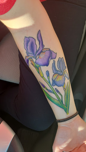 Explore stick and poke tattoo idea, creative tattoo ideas in Virginia Beach, available at Studio Evolve