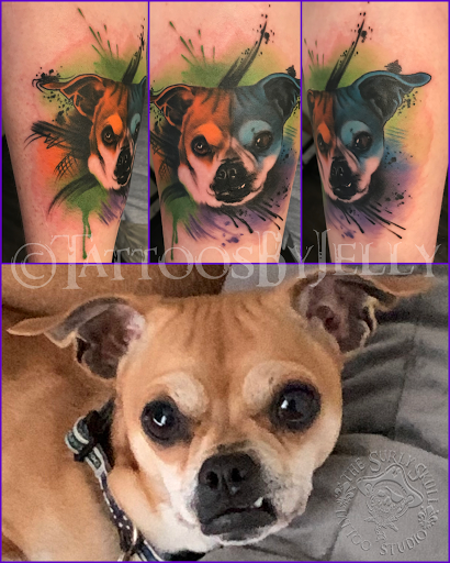 Explore flash random tattoo ideas, creative tattoo ideas in San Angelo, available at Jellys Surly Skull, LLC