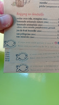 Restaurant La sardine aux yeux bleus à Orange - menu / carte