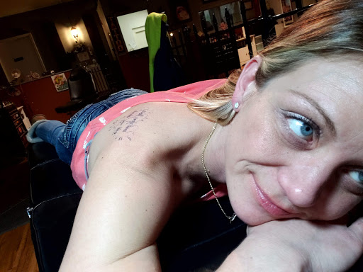 Explore front neck tattoo ideas, creative tattoo ideas in Mountain Home, available at Inkwell Tattoo company