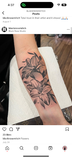 Explore tattoo ideas for depression, creative tattoo ideas in Albany, available at Black Rose Studio