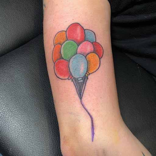 Explore matrix tattoo ideas, creative tattoo ideas in Frisco, available at Frisco Tattoo Company - Steel PaintBrush