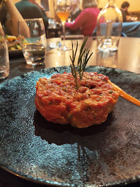 Steak tartare du Restaurant français L'Angelot à Pont-l'Évêque - n°5