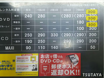 25 ++ tsutaya 料金表 2019 889843-Tsutaya 料金表 2019 cd