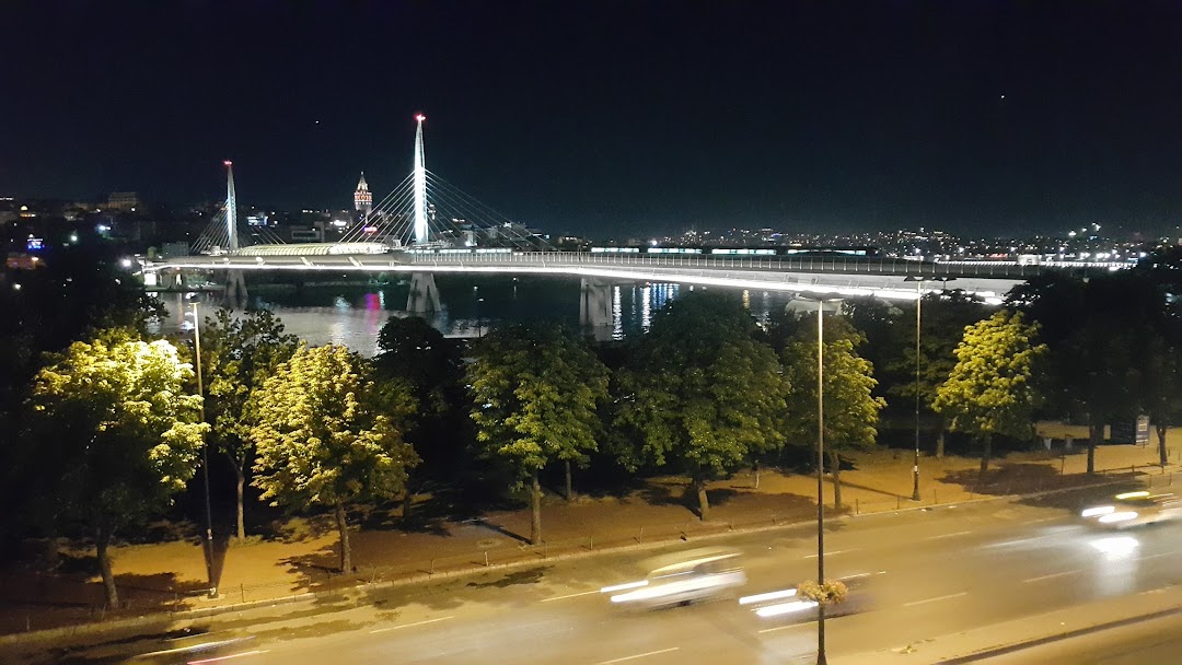 Galata bridge apart istanbul