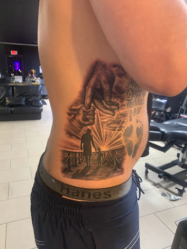 Explore toe tattoo ideas, creative tattoo ideas in Sarasota, available at SEVEN SINS Tattoo Studio