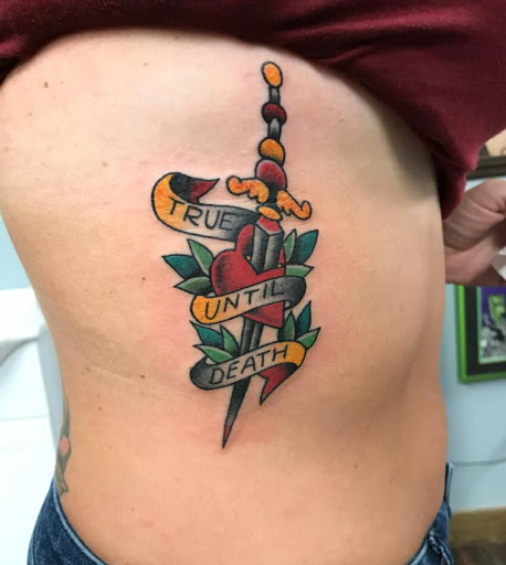 Explore shoulder chest tattoo ideas, creative tattoo ideas in Delmar, available at Resolute Tattoo