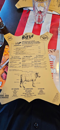 Restaurant à viande Restaurant La Boucherie à Exincourt (le menu)