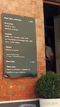 Ristorante Pizzeria Duomo à Cremona carte