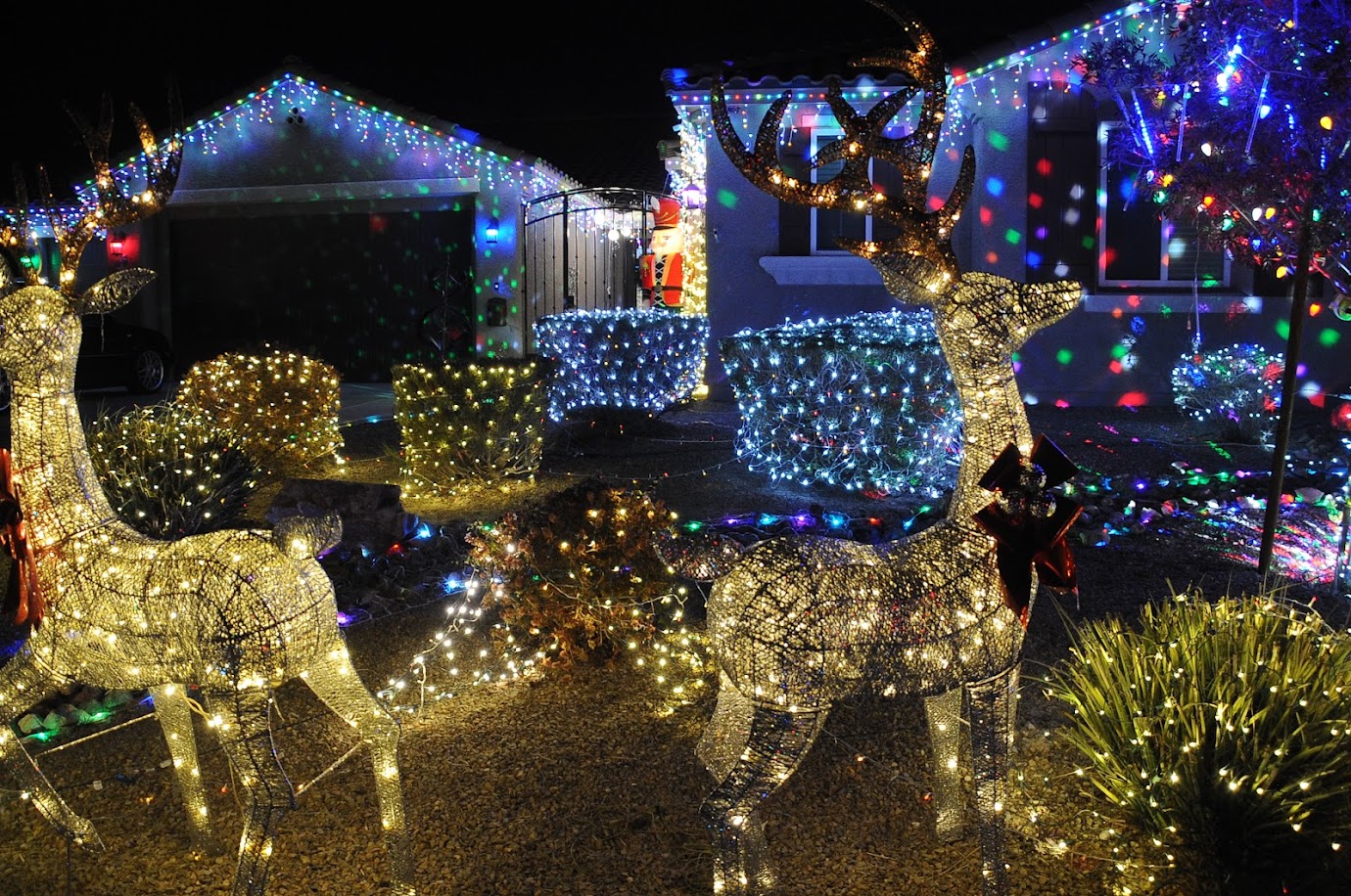 Christmas Lights Neighborhood