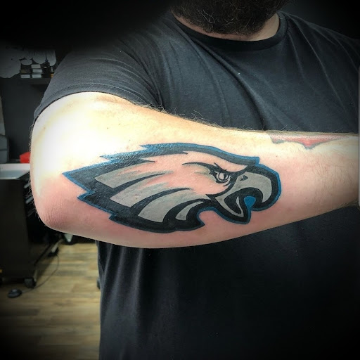 Explore cover up tattoo ideas male chest, creative tattoo ideas in Ambler, available at Tattoo GalaxyAmbler Piercing & Custom Tattoos