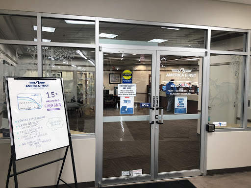 America First Credit Union inside Ridley's Family Market in Hyrum, Utah