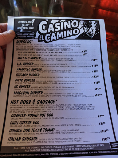 Bar & Grill «Casino El Camino», reviews and photos, 517 E 6th St, Austin, TX 78701, USA