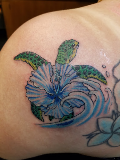 Explore birth dates tattoo ideas, creative tattoo ideas in Hilo, available at Pacific Island Ink