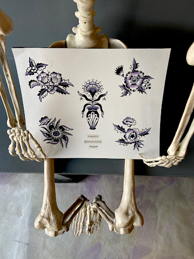Explore blue october tattoo ideas, creative tattoo ideas in Ypsilanti, available at Michigan Avenue Tattoo & Piercing