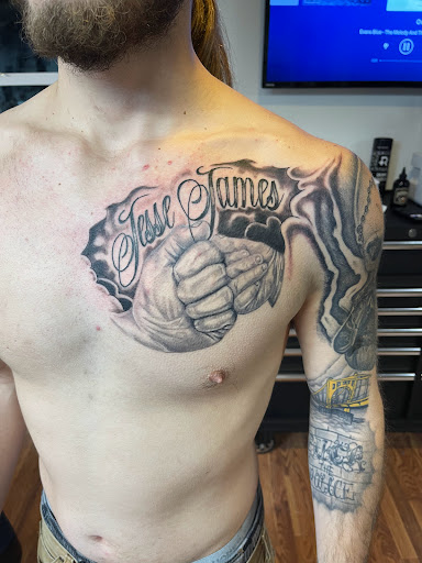 Explore cat paw print tattoo ideas, creative tattoo ideas in Butler, available at Kryptic Skin Tattoo