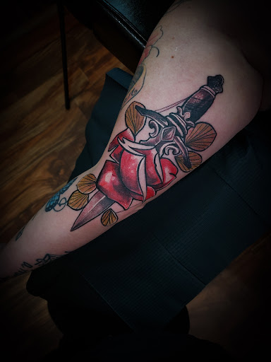 Find angel tattoo ideas for ladies for your next unique tattoo in Sheridan at BlackbearInk Studio LLC