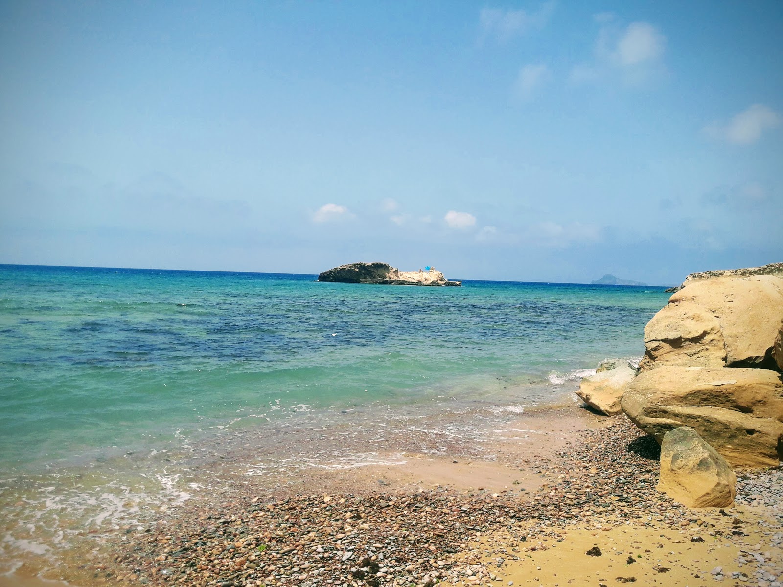 Fotografija Red beach udobje območja