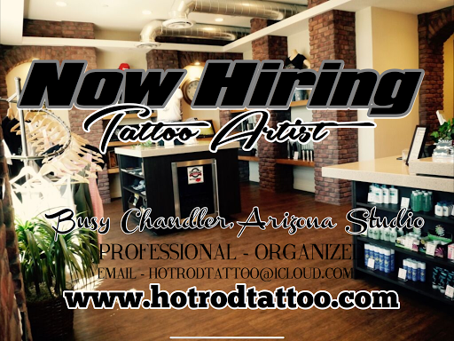 Tattoo Shop «Hotrod Tattoo», reviews and photos, 801 N Arizona Ave, Chandler, AZ 85225, USA