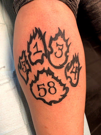 Explore simple dragon tattoo ideas, creative tattoo ideas in Seymour, available at American Gypsy Tattoo Corp.