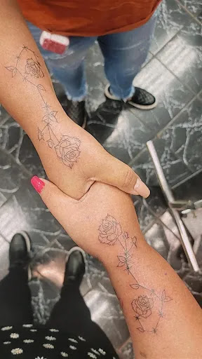 Find beach scene tattoo ideas for your next unique tattoo in Newark at Brown Soul Tat2 - Tattoo Shop & Body Piercings In Newark