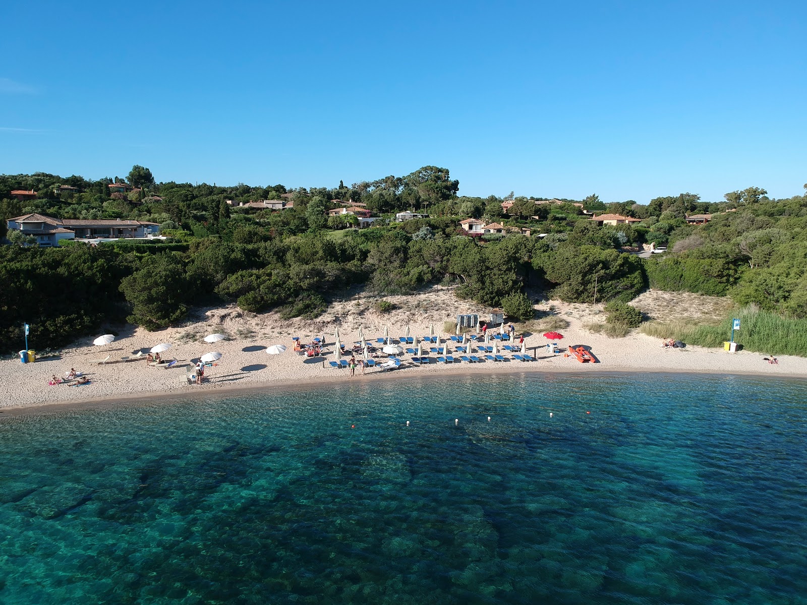 Zdjęcie Spiaggia La Celvia obszar udogodnień