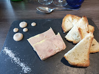Foie gras du Restaurant Le Beau Rivage à Saint-Jean-les-Deux-Jumeaux - n°1