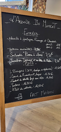 Restaurant français La Pierre à Clous à Laon (la carte)