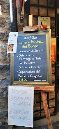 Maxi Bar à Arquà Petrarca menu